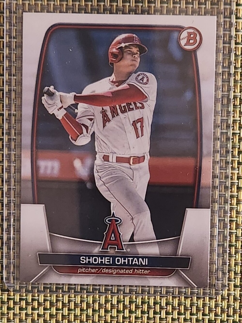 Shohei Ohtani Angels Baseball Card